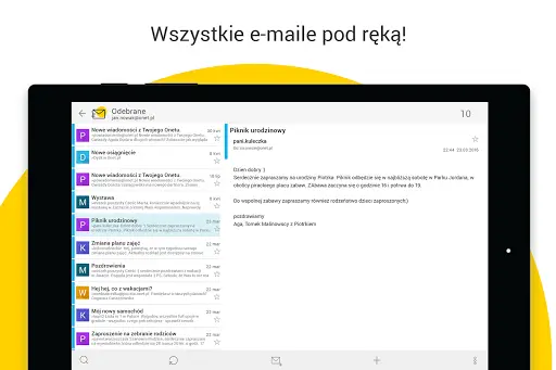 Onet Poczta - aplikacja e-mail screenshot 8