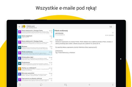 Onet Poczta - aplikacja e-mail screenshot 8