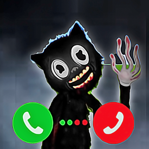 Talk With Cartoon Cat - Fake Call - Prank أيقونة