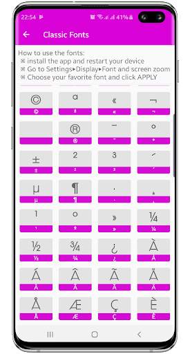 Clean Fonts for Huawei screenshot 3