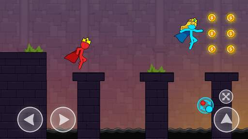 Stick Adventure: Red And Blue screenshot 1