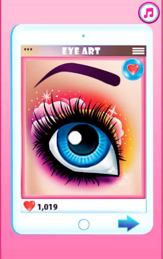 Princess Eye Makeup Artist Game screenshot 8
