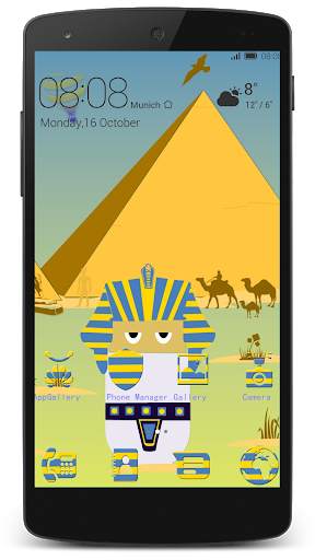 Theme for Huawei and Honor - Emui 8 : Egypt Themes screenshot 2