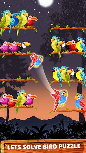Color Stacky Bird Sort Puzzle screenshot 3