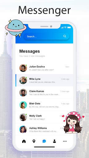 Messenger - Free Messages,Text,Call Id,Video Chat screenshot 1