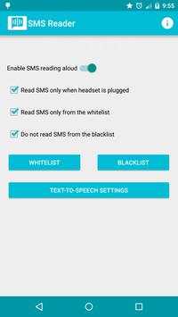 SMS Reader screenshot 1