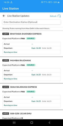 Live Train Status, PNR Status, Fare & Live Station screenshot 5
