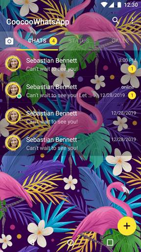 2021 Flamingo Theme -> GB Yo What Plus HeyMods screenshot 1