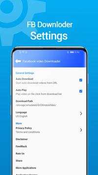 Fast Facebook video downloader - save fb video screenshot 2