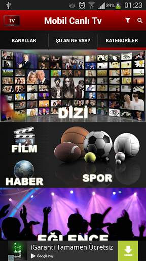 Mobil Canlı Tv screenshot 4