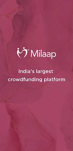 Milaap : Donation Crowdfunding screenshot 1