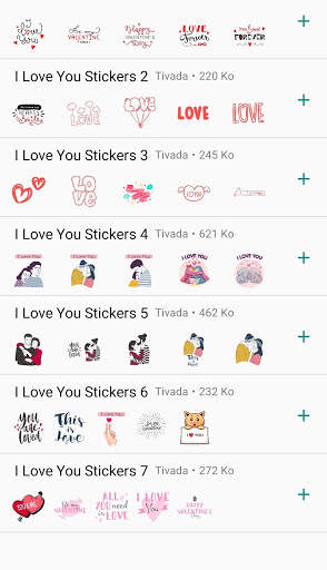 I Love You Stickers For WhatsApp WAStickerApps screenshot 4