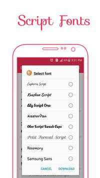 Free Script Fonts screenshot 2