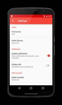 Phone Call Recorder 5 تصوير الشاشة