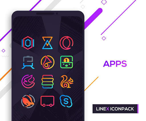 LineX Icon Pack screenshot 5