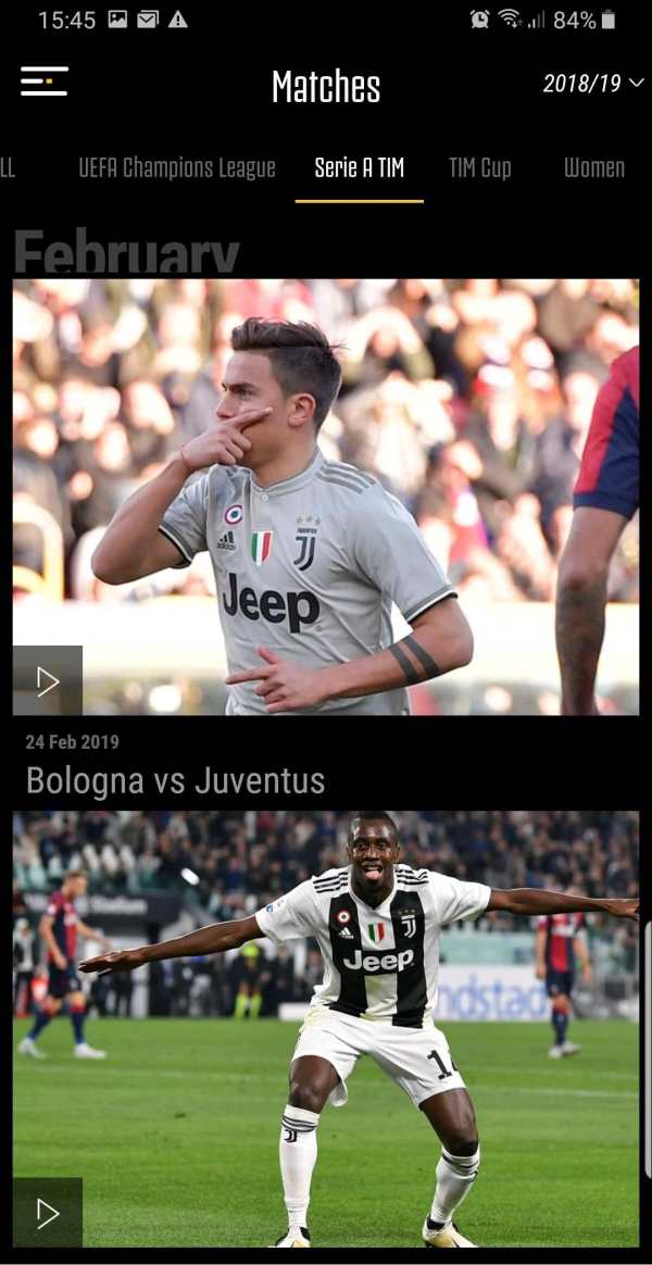 Juventus TV screenshot 2