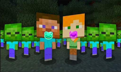 Baby Mode Mod for Minecraft PE screenshot 1