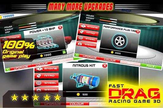 Drag Race 3D rapide screenshot 4