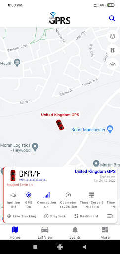 Exclusive GPRS screenshot 1