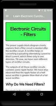 Learn Electronic Curcits Complete Guide скриншот 3