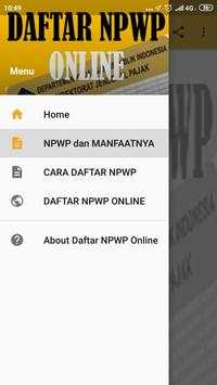 Daftar NPWP Online скриншот 1