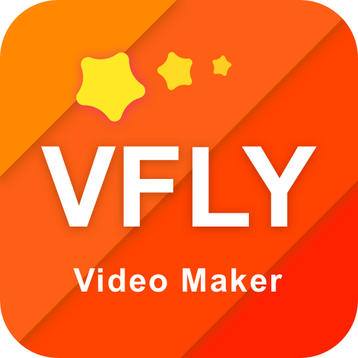 vFly Video Maker-New Video maker, Status video आइकन