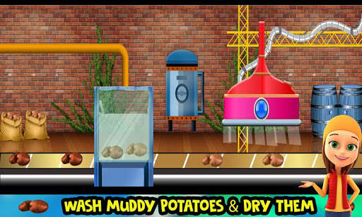 Potato Chips Snack Factory: Fries Maker Simulator screenshot 2
