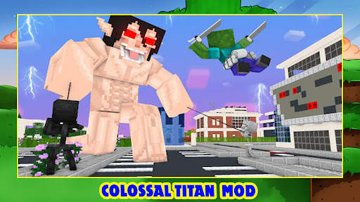 Colossal Titan Mod Minecraft screenshot 4