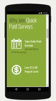 Quick Pay Survey screenshot 2