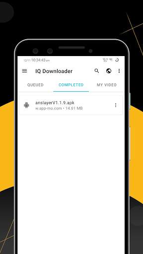 IQ Download Manager & Amazing Video Player screenshot 5