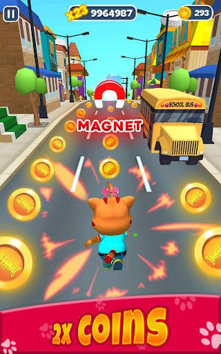 Tricky Cat Chase: Endless Run screenshot 8