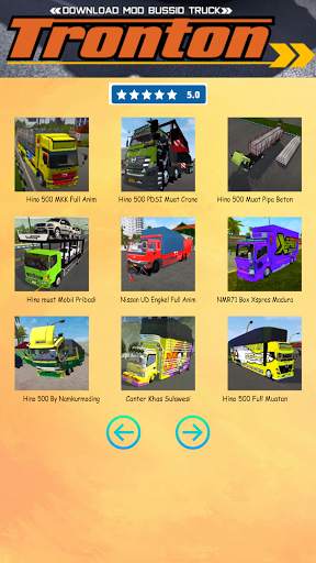 Mod Bussid Truk Tronton screenshot 5
