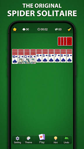 Spider Solitaire Classic screenshot 1