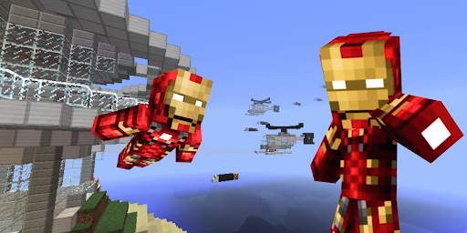 Man Iron Skins for Minecraft screenshot 3
