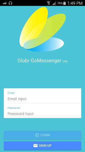 Globr GoMessenger lite (beta) screenshot 1