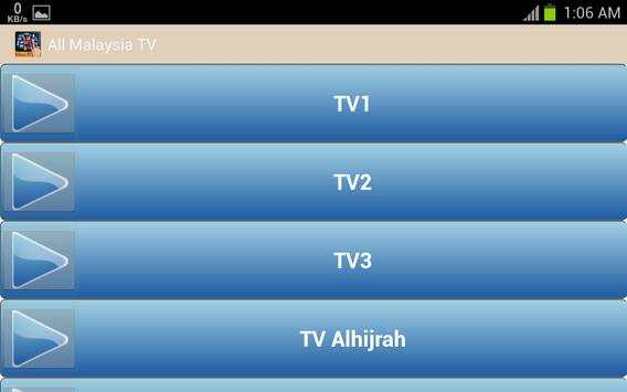 All Malaysia TV Channel स्क्रीनशॉट 6