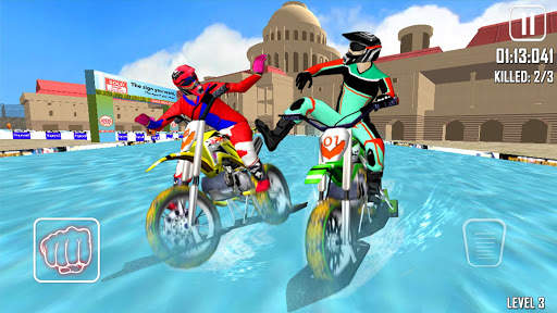 Surfing Dirt Bike Racing screenshot 3