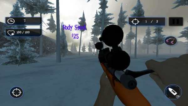 Deer Hunter Sniper 2017 screenshot 3