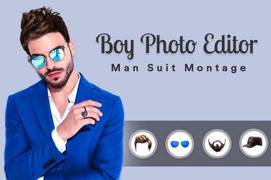 Stylish Boy Photo Editor - Men Photo Editor screenshot 1