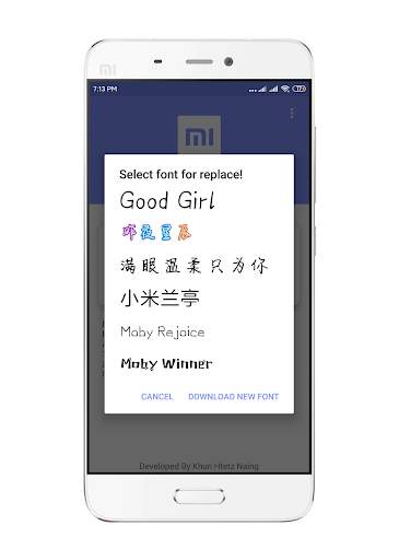MiFonter - Font Chaner For MIUI 10,11,12 [BETA] screenshot 6