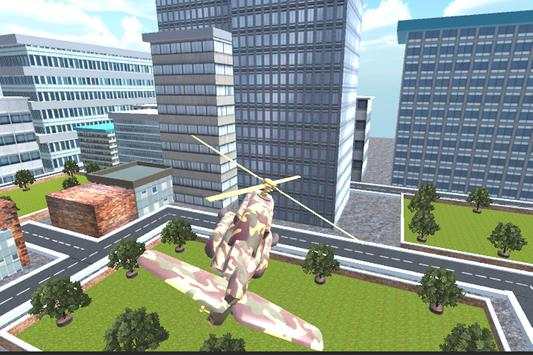 3D City Helicopter Warrior screenshot 1