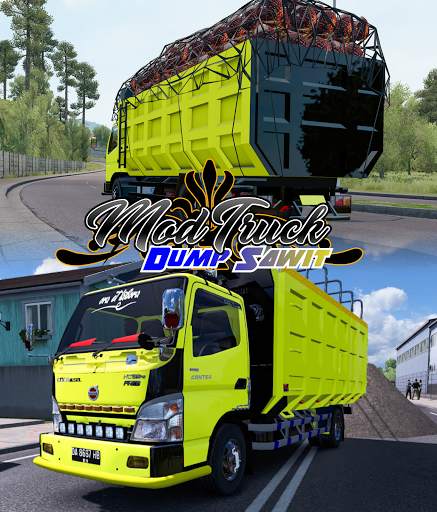 Mod Truck Dump Sawit screenshot 1