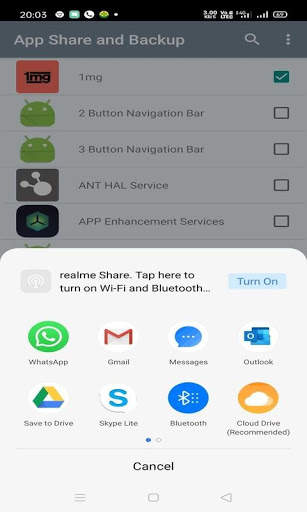 App Share and Backup screenshot 4