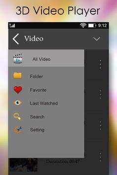 3D Video Player screenshot 3