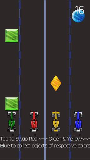 4 Car super Brain race screenshot 2