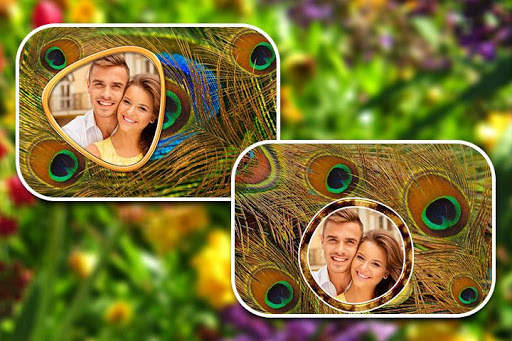 Peacock Feather Photo Frames screenshot 2