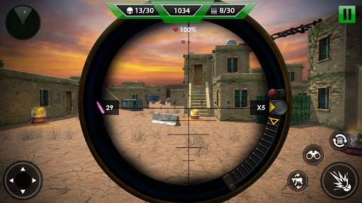Elite Force Sniper Games - Free Shooting Games screenshot 4