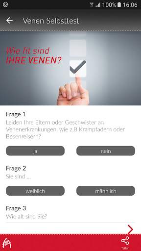Venen-App 3 تصوير الشاشة