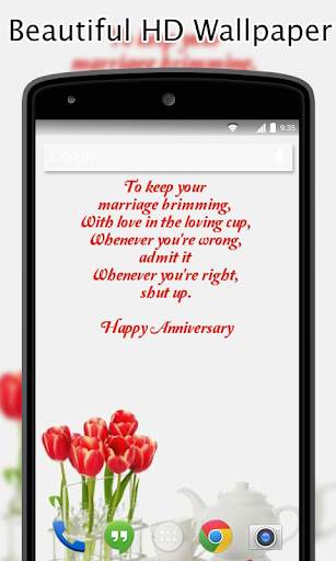 Happy Wedding Anniversary Wallpapers HD screenshot 4