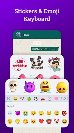 Bobble AI Keyboard screenshot 1